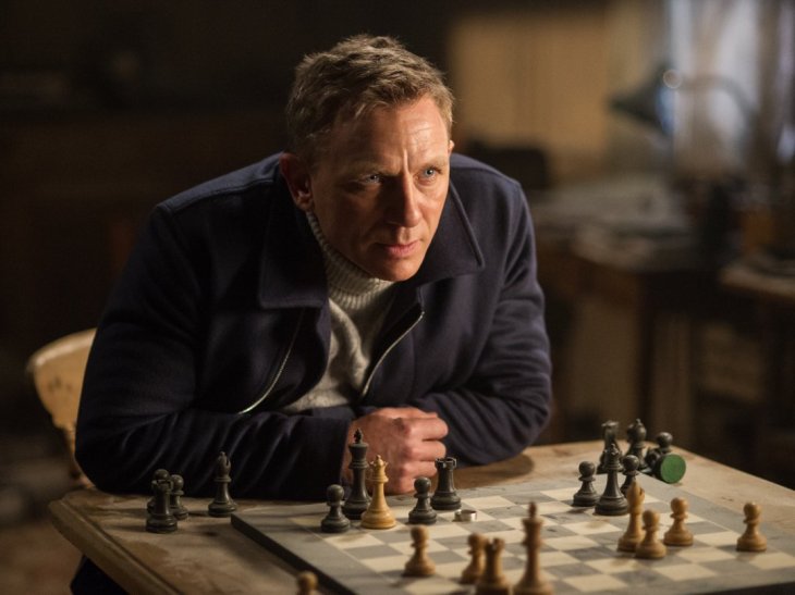 Daniel Craig as James Bond in SPECTRE